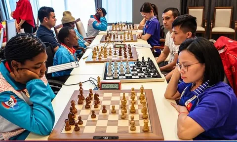 Việt Nam có thành tích đầu tiên tại Giải Olympiad cờ Vua Người khuyết tật thế giới lần thứ 3