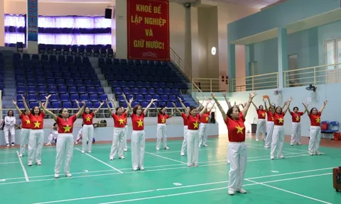 Phường Phù Liễn đẩy mạnh phong trào luyện tập thể dục thể thao