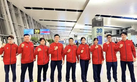 Đội tuyển thể dục dụng cụ đã tới Nhật Bản, sẵn sàng tranh tài tại ASIAD 20