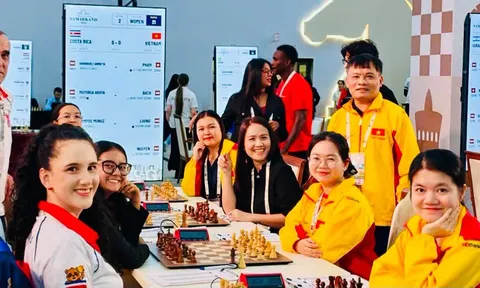 Cờ Vua Việt Nam tiếp mạch chiến thắng tại Olympiad 2026