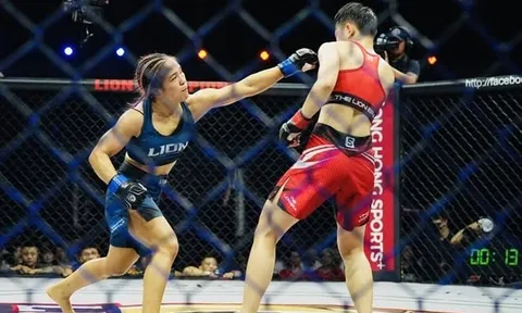 Môn MMA ASIAD 20: Lò Thị Phung giành quyền vào Tứ kết