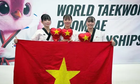 Giải vô địch Quyền Taekwondo thế giới 2026: Việt Nam bảo vệ thành công huy chương vàng đồng đội nữ U50