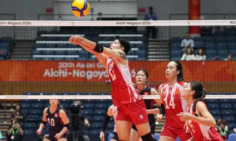 Môn Bóng chuyền ASIAD 20: Đội tuyển nữ Việt Nam tranh hạng 7 chung cuộc