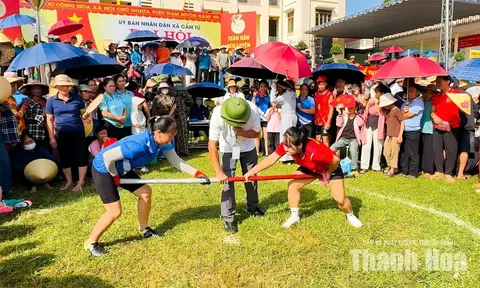 Xã Cẩm Tú lan tỏa phong trào rèn luyện thể dục, thể thao