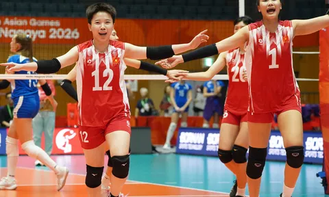 Môn Bóng chuyền ASIAD 20: Đánh bại Kazakhstan, tuyển bóng chuyền nữ Việt Nam xếp hạng 7 chung cuộc