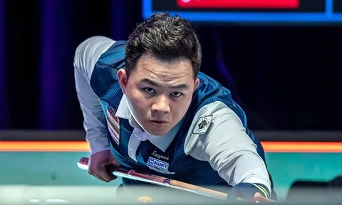 Bao Phương Vinh vào vòng 1/16 Giải vô địch Billiards Carom 3 băng thế giới 2026