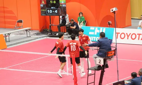 Môn Cầu mây ASIAD 20: Regu nam Việt Nam vào bán kết, đôi nữ thắp lại hy vọng