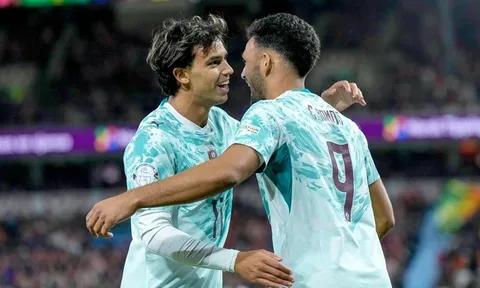 Bồ Đào Nha quật ngã Na Uy trong ngày Ronaldo dự bị