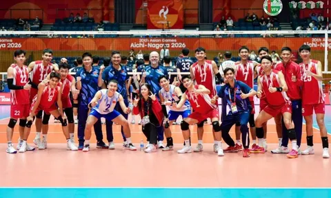 ASIAD 20: Bóng chuyền nam Việt Nam giành chiến thắng đầu tiên