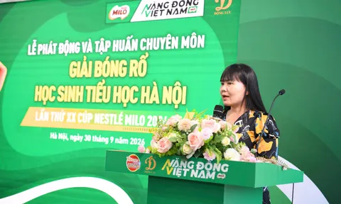 Phát động Giải Bóng rổ học sinh Tiểu học Hà Nội lần thứ XX - Cúp Nestlé MILO 2026