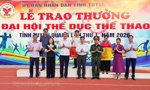 Tuyên Quang lan tỏa tinh thần thể thao qua kỳ Đại hội Thể dục thể thao lần thứ I