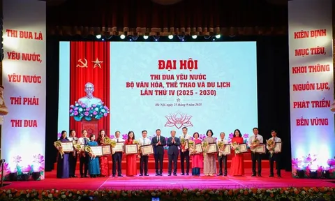 Bộ Văn hóa, Thể thao và Du lịch ban hành Thông tư sửa đổi, bổ sung quy định về công tác thi đua, khen thưởng