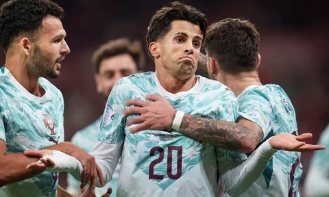 Bồ Đào Nha thắng dễ Đan Mạch dù không có Ronaldo
