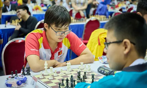 Kỳ thủ Nguyễn Quốc Hy vô địch Giải cờ Chớp quốc tế