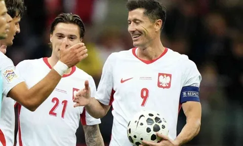 Robert Lewandowski phá kỷ lục của Ronaldo ở Nations League