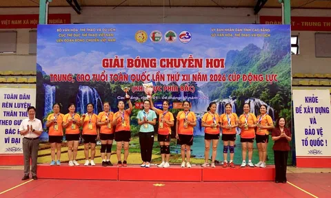 Bế mạc Giải Bóng chuyền hơi trung cao tuổi toàn quốc lần thứ XII năm 2026