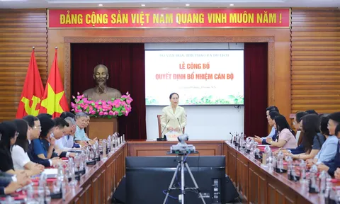Bộ Văn hóa, Thể thao và Du lịch công bố và trao các quyết định bổ nhiệm cán bộ