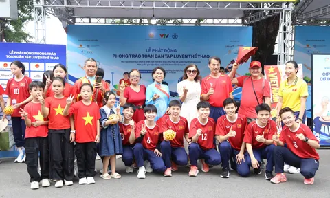 Nhiều hoạt động giao lưu, trải nghiệm tại Lễ phát động Phong trào toàn dân tập luyện thể thao