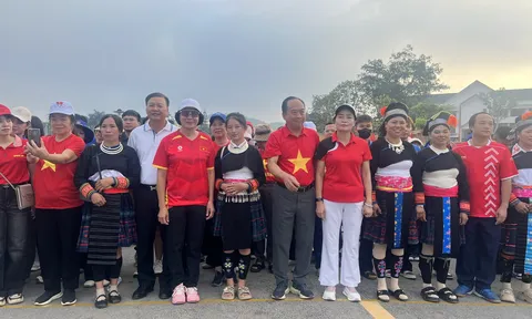 Điện Biên: Gần 5.000 người tham gia Lễ phát động Phong trào toàn dân tập luyện thể thao 