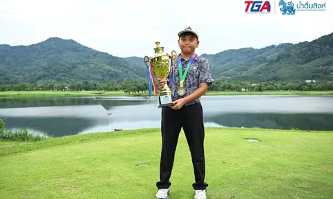 Golfer Nguyễn Thái Sơn vô địch bảng C Giải Singha International Junior Golf Club 2026