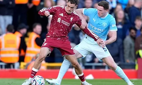 Anderson áp đảo Wirtz trong chiến thắng lịch sử của Man City