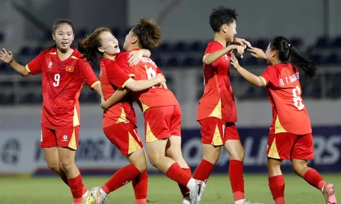 Đội tuyển U17 nữ Việt Nam giành vé dự Vòng chung kết Giải Bóng đá vô địch U17 nữ châu Á 2027
