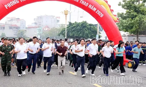 Phú Thọ đẩy mạnh phong trào thể dục thể thao quần chúng