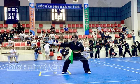 Giải vô địch Võ thuật cổ truyền thiếu nhi tỉnh Hưng Yên năm 2026