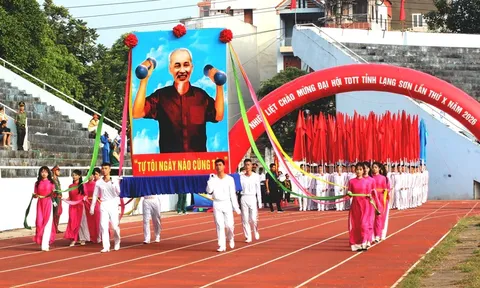 Khai mạc Đại hội Thể dục thể thao tỉnh Lạng Sơn lần thứ X 