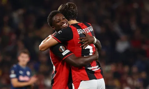 AC Milan và Leverkusen đại thắng ở Europa League
