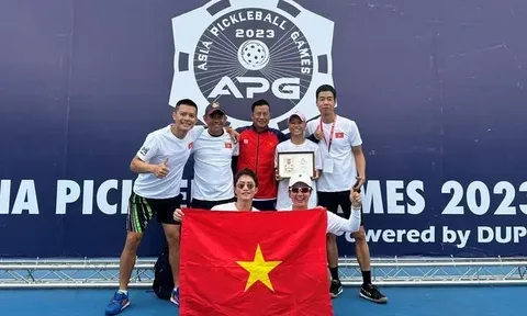 Đội tuyển pickleball Việt Nam tham dự Giải mở rộng Trung Quốc - ASEAN 2026