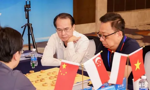 Giải cờ Tướng đôi toàn cầu Cẩm Giang Bôi 2026: Nguyễn Thành Bảo xếp hạng 5