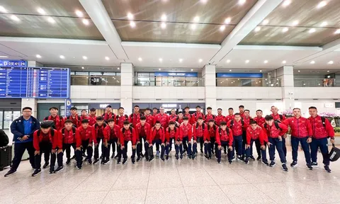 U17 Việt Nam hạ cánh an toàn tại Incheon, ráo riết rèn quân hướng tới World Cup