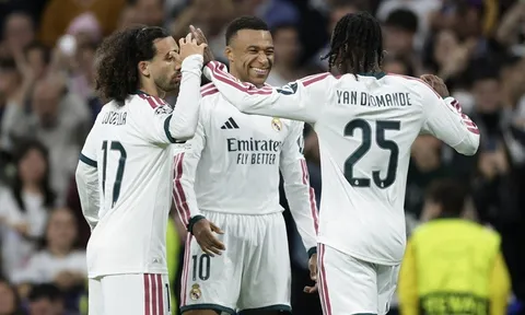 Real Madrid thắng đậm Leipzig, Mbappe tiến sát kỷ lục