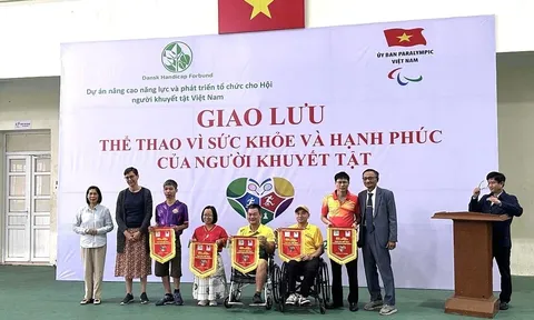 Gần 90 vận động viên sẽ tham gia Giao lưu thể thao cho người khuyết tật năm 2026