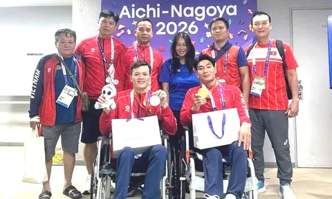 Đoàn Thể thao Người khuyết tật Việt Nam hoàn thành nhiệm vụ tại ASIAN Para Games 5
