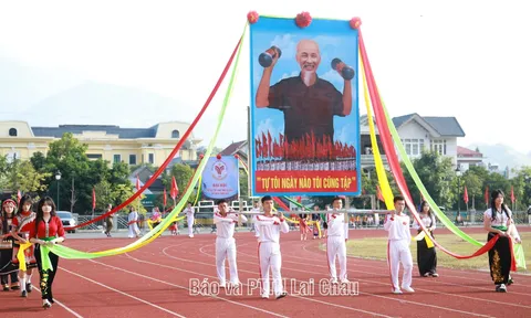 Khai mạc Đại hội Thể dục thể thao tỉnh Lai Châu lần thứ VI