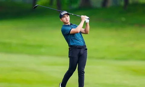 Nguyễn Anh Minh hướng tới chức vô địch Golf nghiệp dư châu Á - Thái Bình Dương