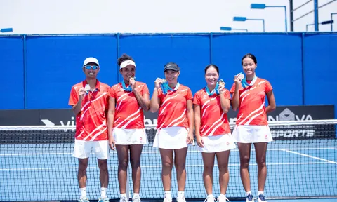 Đội tuyển quần vợt nữ Việt Nam thăng hạng lên Nhóm II Billie Jean King Cup khu vực châu Á/châu Đại Dương