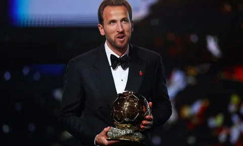 Harry Kane giành Quả bóng Vàng, chấm dứt 25 năm chờ đợi của bóng đá Anh
