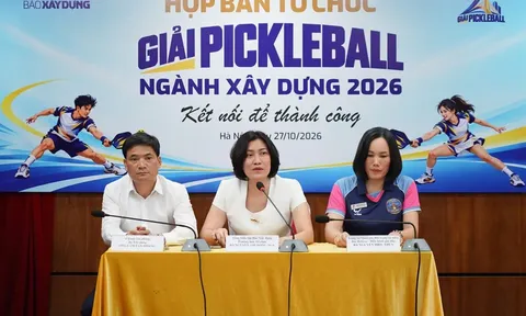 Giải Pickleball ngành Xây dựng 2026: Kết nối để thành công