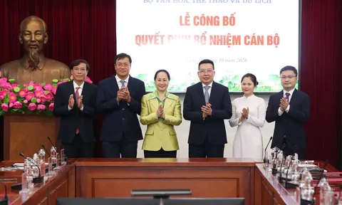 Bộ Văn hóa, Thể thao và Du lịch kiện toàn đội ngũ cán bộ lãnh đạo