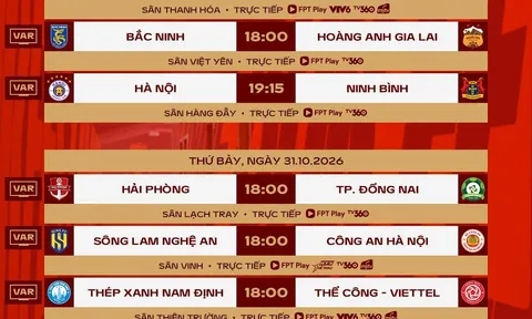 V.League 2026-2027: Đầu và cuối