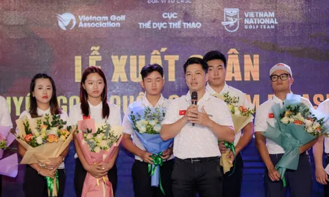 Đội tuyển Golf Việt Nam xuất quân tham dự ASIAD 19