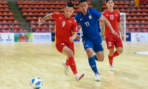 Thua Thái Lan tại bán kết, tuyển futsal Việt Nam gặp Myanmar trong trận tranh hạng Ba