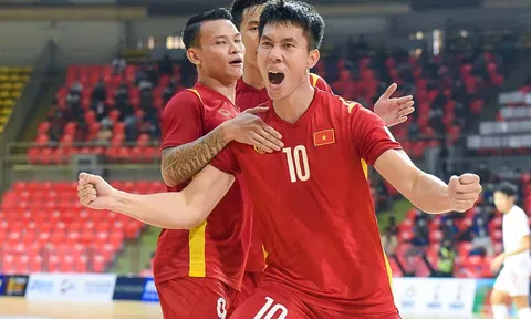 Thắng Myanmar sau loạt luân lưu, tuyển futsal Việt Nam giành vé dự Vòng chung kết Futsal châu Á 2022