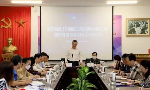VFF họp Ban Tổ chức các môn bóng đá chuẩn bị SEA Games 31