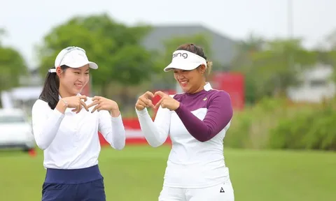 Giải Golf vô địch quốc gia 2022 - Cúp VinFast: Các vận động viên nữ thi đấu thăng hoa