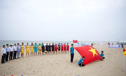 Khai mạc giải Bóng đá bãi biển vô địch quốc gia 2022: Sự khởi đầu đầy hứng khởi