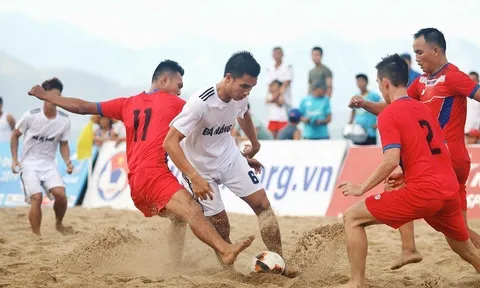 Vòng 2 giải Bóng đá bãi biển vô địch quốc gia 2022: Tiếp tục sôi động